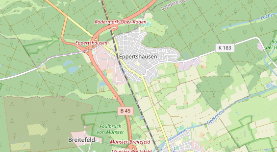 Monteurzimmer auf Karte