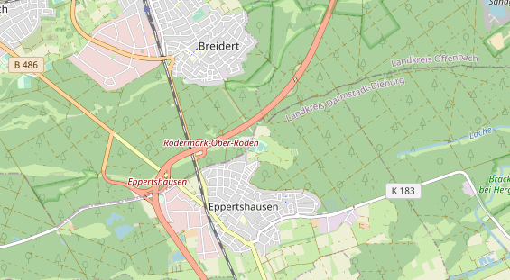 Monteurzimmer auf Karte