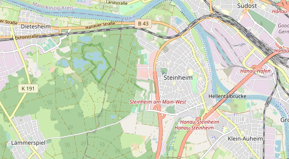 Monteurzimmer auf Karte