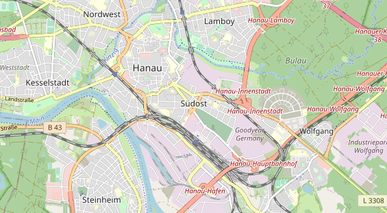 Monteurzimmer auf Karte