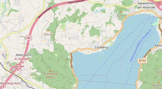 Monteurzimmer auf Karte