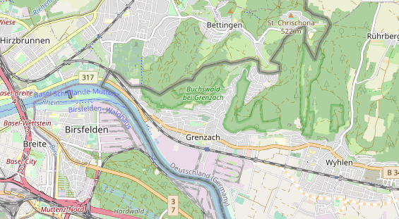 Monteurzimmer auf Karte