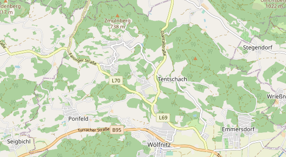 Monteurzimmer auf Karte