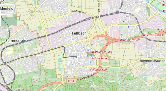 Monteurzimmer auf Karte