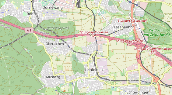 Monteurzimmer auf Karte