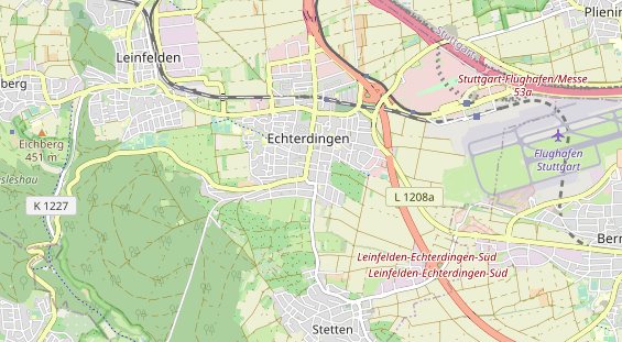 Monteurzimmer auf Karte