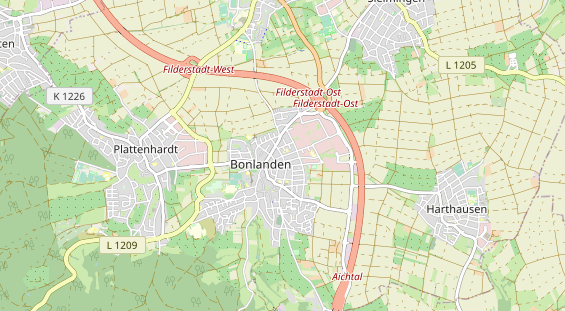 Monteurzimmer auf Karte