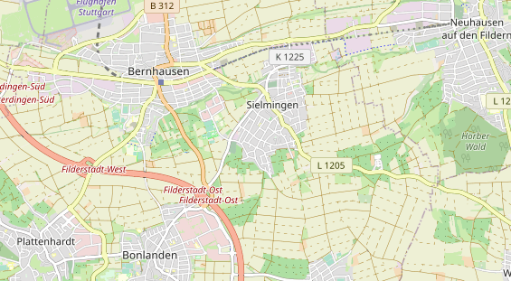 Monteurzimmer auf Karte