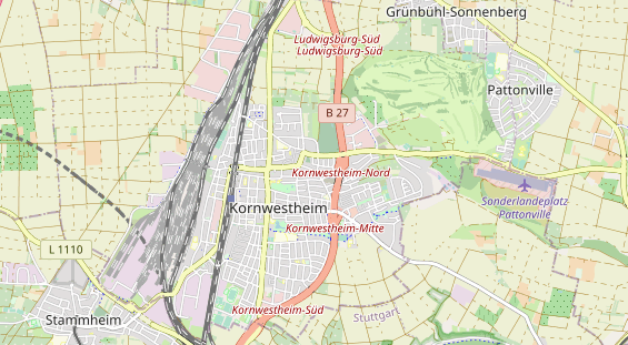 Monteurzimmer auf Karte