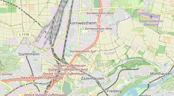 Monteurzimmer auf Karte