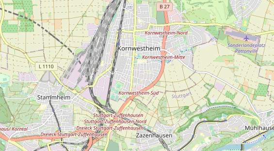 Monteurzimmer auf Karte