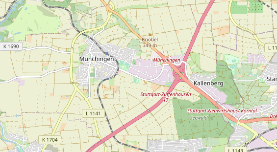 Monteurzimmer auf Karte