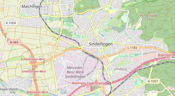 Monteurzimmer auf Karte