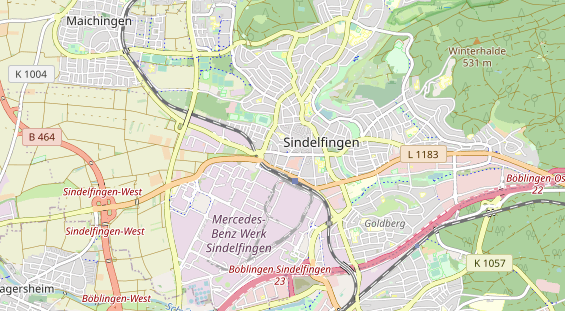 Monteurzimmer auf Karte