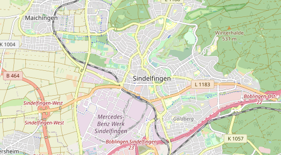 Monteurzimmer auf Karte