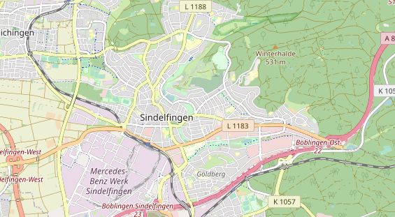 Monteurzimmer auf Karte