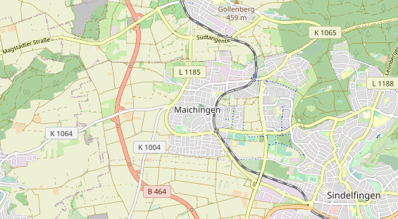 Monteurzimmer auf Karte