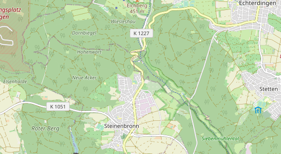 Monteurzimmer auf Karte