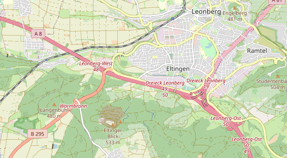 Monteurzimmer auf Karte