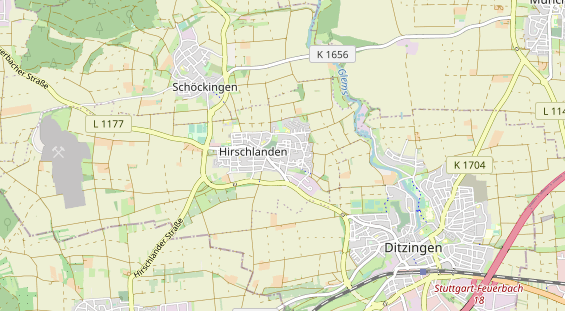 Monteurzimmer auf Karte