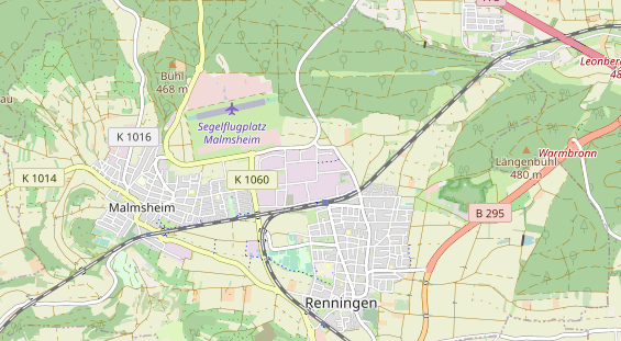 Monteurzimmer auf Karte