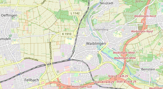 Monteurzimmer auf Karte