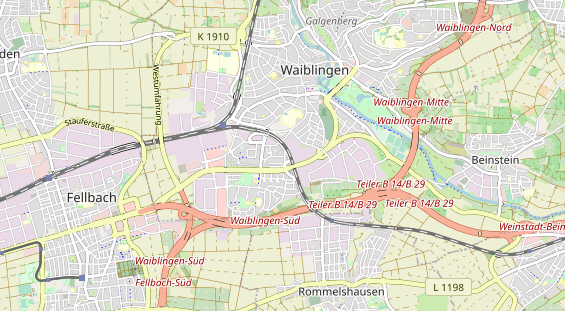 Monteurzimmer auf Karte