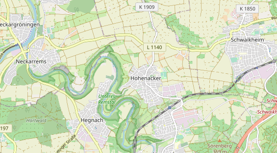 Monteurzimmer auf Karte