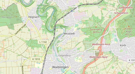 Monteurzimmer auf Karte