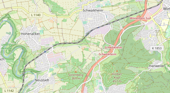Monteurzimmer auf Karte