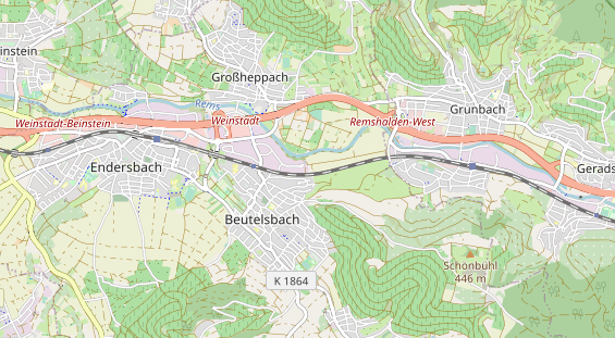 Monteurzimmer auf Karte