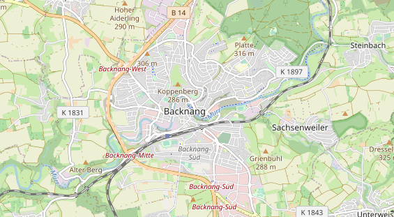 Monteurzimmer auf Karte