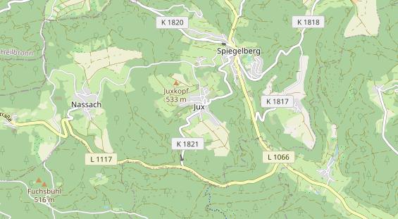 Monteurzimmer auf Karte