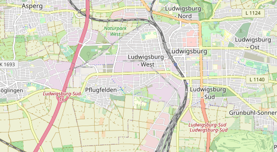 Monteurzimmer auf Karte