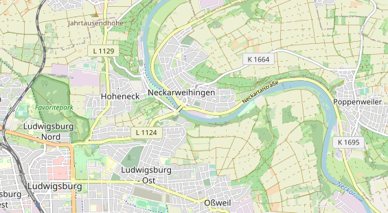 Monteurzimmer auf Karte