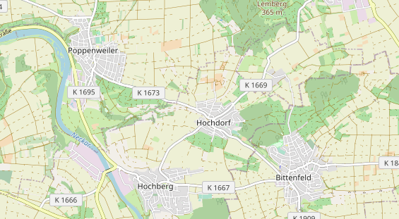 Monteurzimmer auf Karte