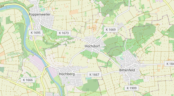 Monteurzimmer auf Karte