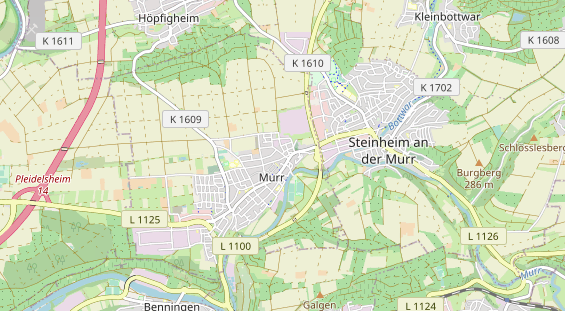 Monteurzimmer auf Karte