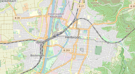 Monteurzimmer auf Karte