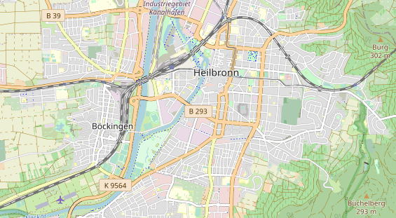 Monteurzimmer auf Karte