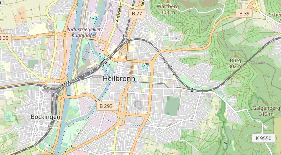 Monteurzimmer auf Karte