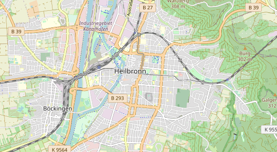 Monteurzimmer auf Karte