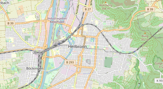 Monteurzimmer auf Karte