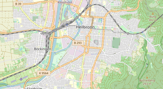 Monteurzimmer auf Karte