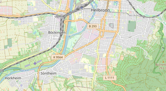 Monteurzimmer auf Karte