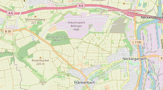 Monteurzimmer auf Karte