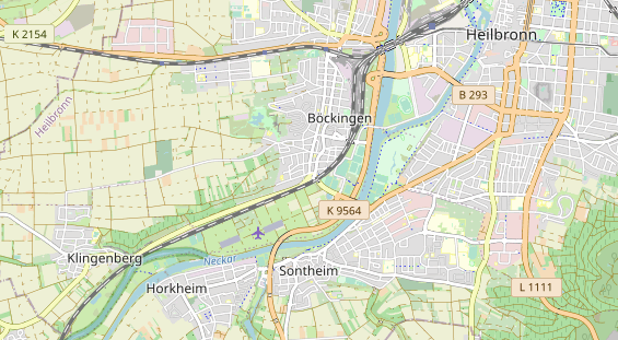 Monteurzimmer auf Karte