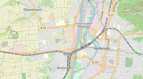 Monteurzimmer auf Karte