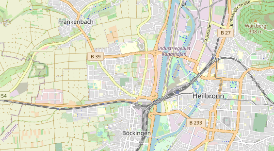 Monteurzimmer auf Karte