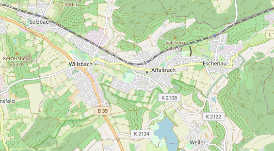 Monteurzimmer auf Karte